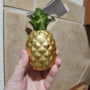 Gold Pineapple Christmas‎ Tree Ornament